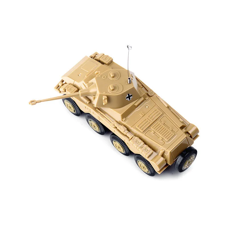 4D 1/72 ww2 Sd.Kfz.234 بوما مدرعة سيارة استطلاع مركبة الجمعية نموذج العسكرية لغز لعبة