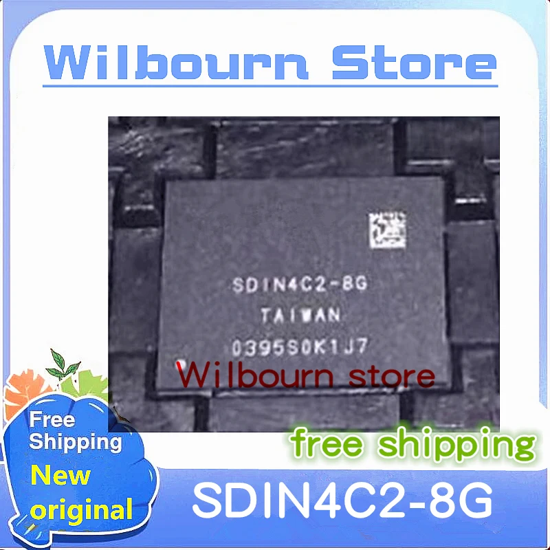 

2PCS~20PCS/LOT SDIN4C2-8G BGA New original stock