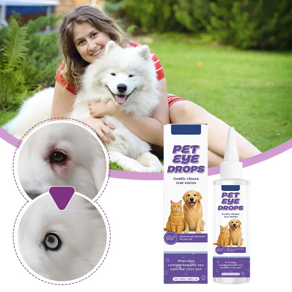 Pet Eye Drops Improve Pet Vision, Deeply Nourish And Enhance Eye Tissue, Muscles, And Mild Ingredients