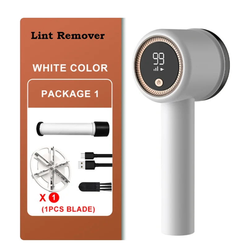 Top Sale 1Set Lint Remover LED Hairball Trimmer Fabric Shaver Fit For Clothes Sweater Remover A