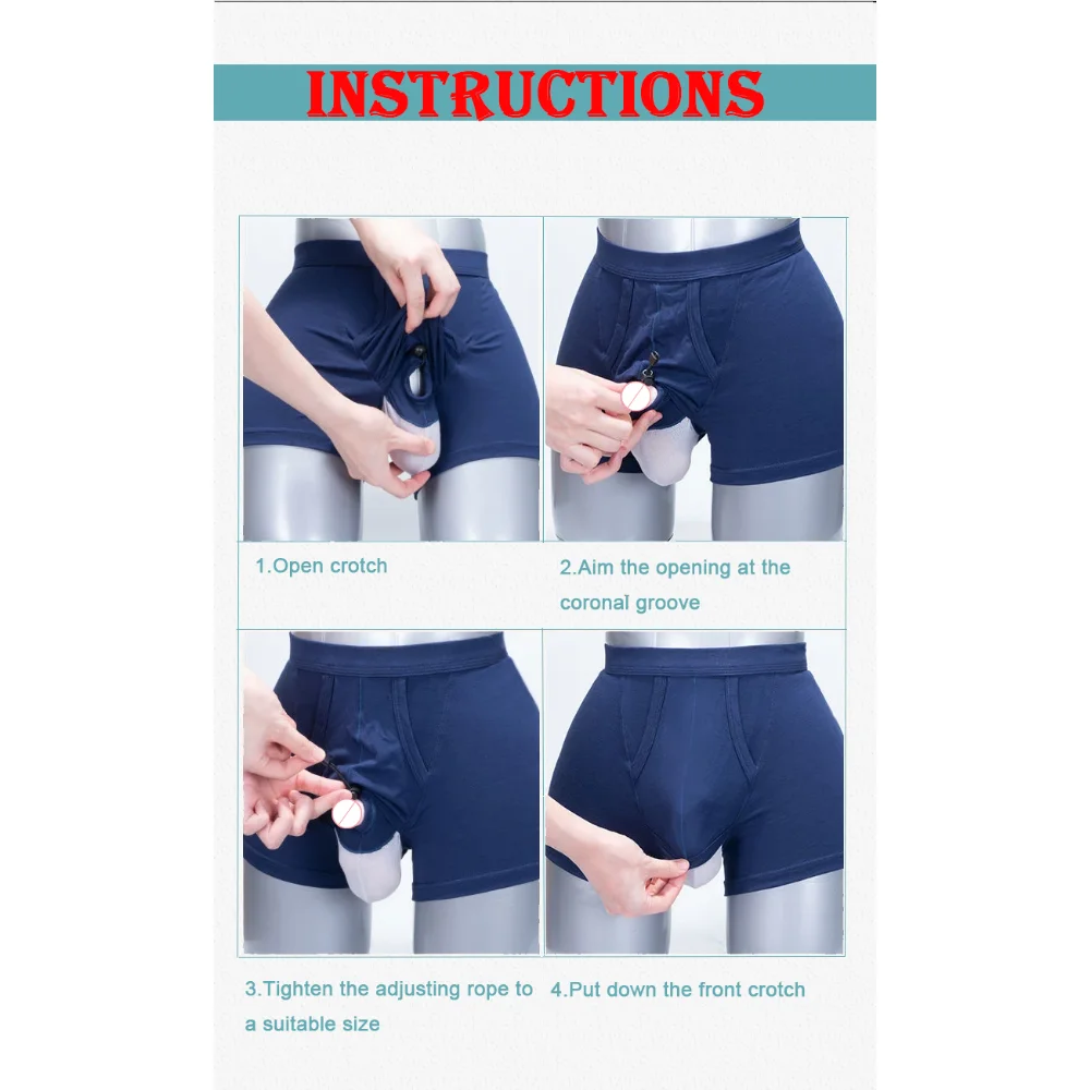 Men Breathable Underwear Divide Open Hole Briefs Feature Sexy Comfortable Soft Male Underpants Clothes Lingerie Prolong Time Imp