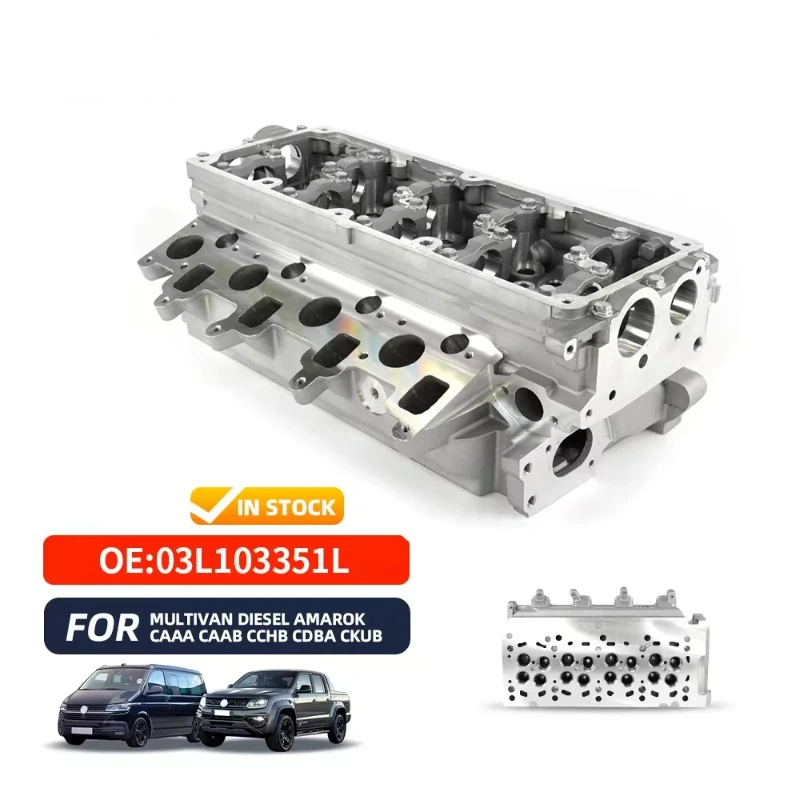 

Factory Direct 03L103351 03L103351L Cylinder Head for VW MULTIVAN Transporter 5 T5 T6 CDBA CDCA CKTB CKTC CKUB CKU 1.9TDI 2.0TDI