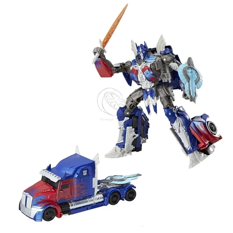 In stock Takara Tomy Transformers toys Transformers The Last Knight TLK Class V Optimus Prime Model Robot Collection Action