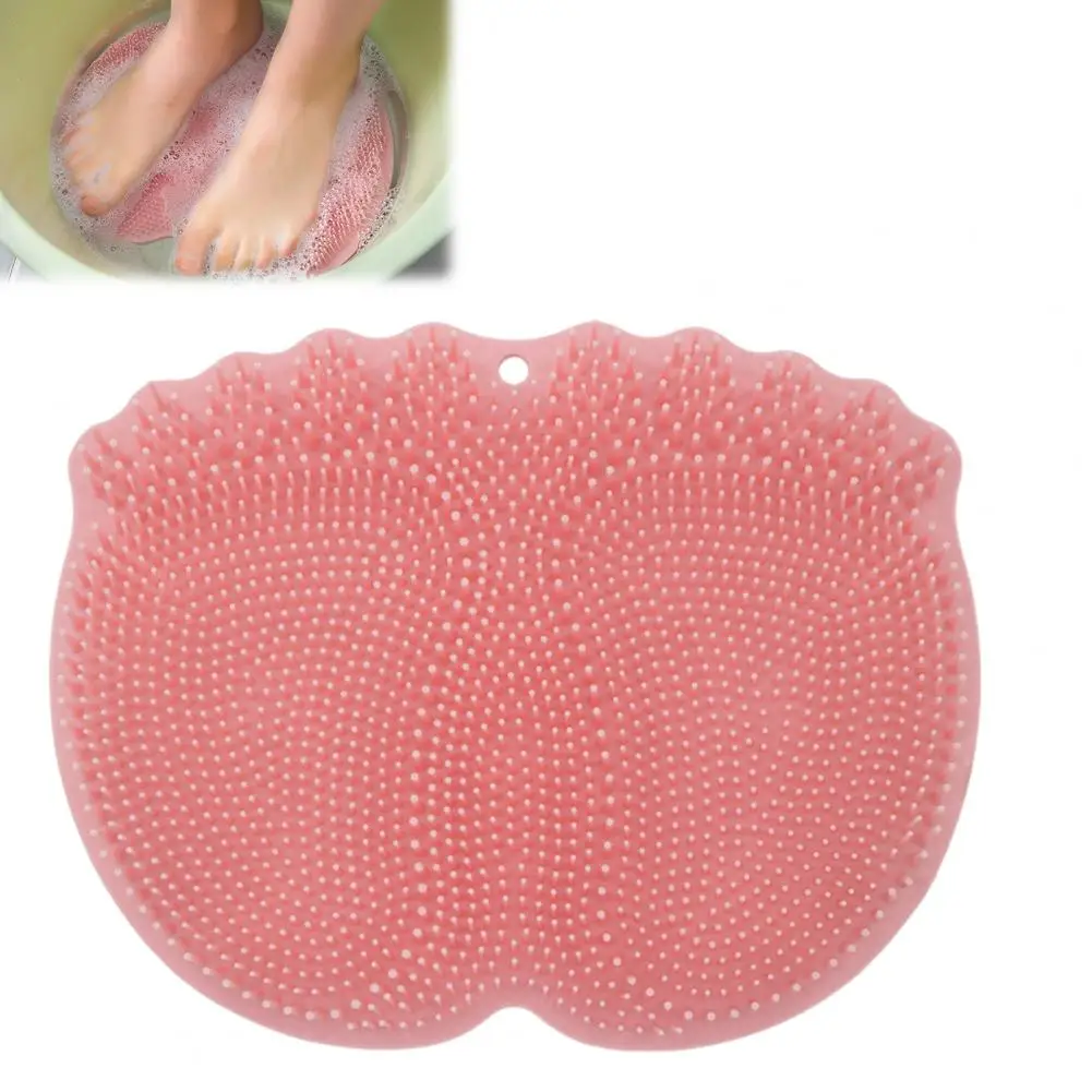 

Massage Foot Mat with Deep Cleansing Massage Bristles Dual-Purpose Foot Scrub Bath Mat Bathtub Safety Mat