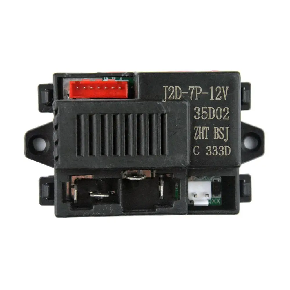 J2D-7P-12V Children's Electric Car Receiver 2.4G Bluetooth 6V/12V Controller Smooth Start Remote Control Children's Electric Car