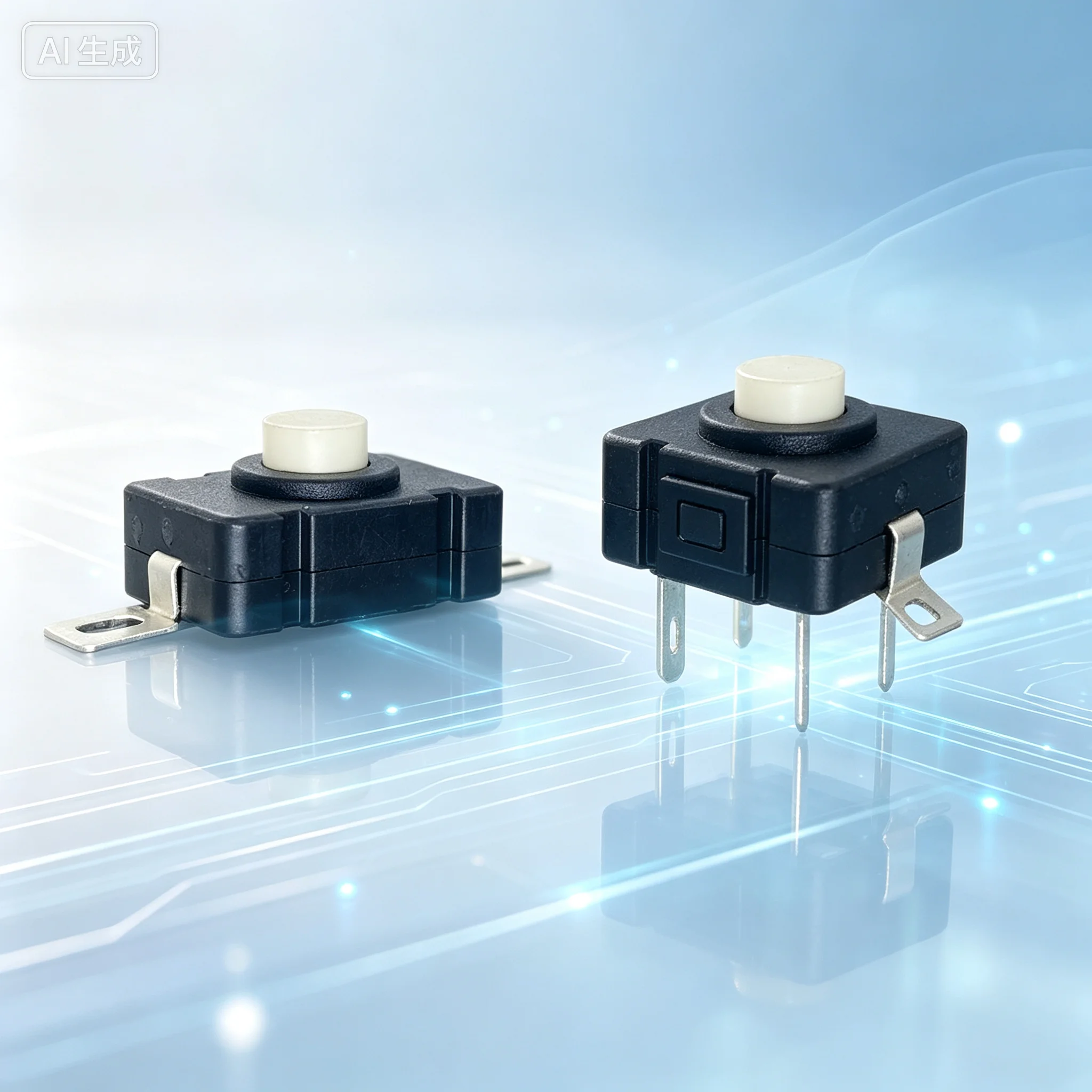 Push for TH3 15A SMT Latching Switch  50pcs