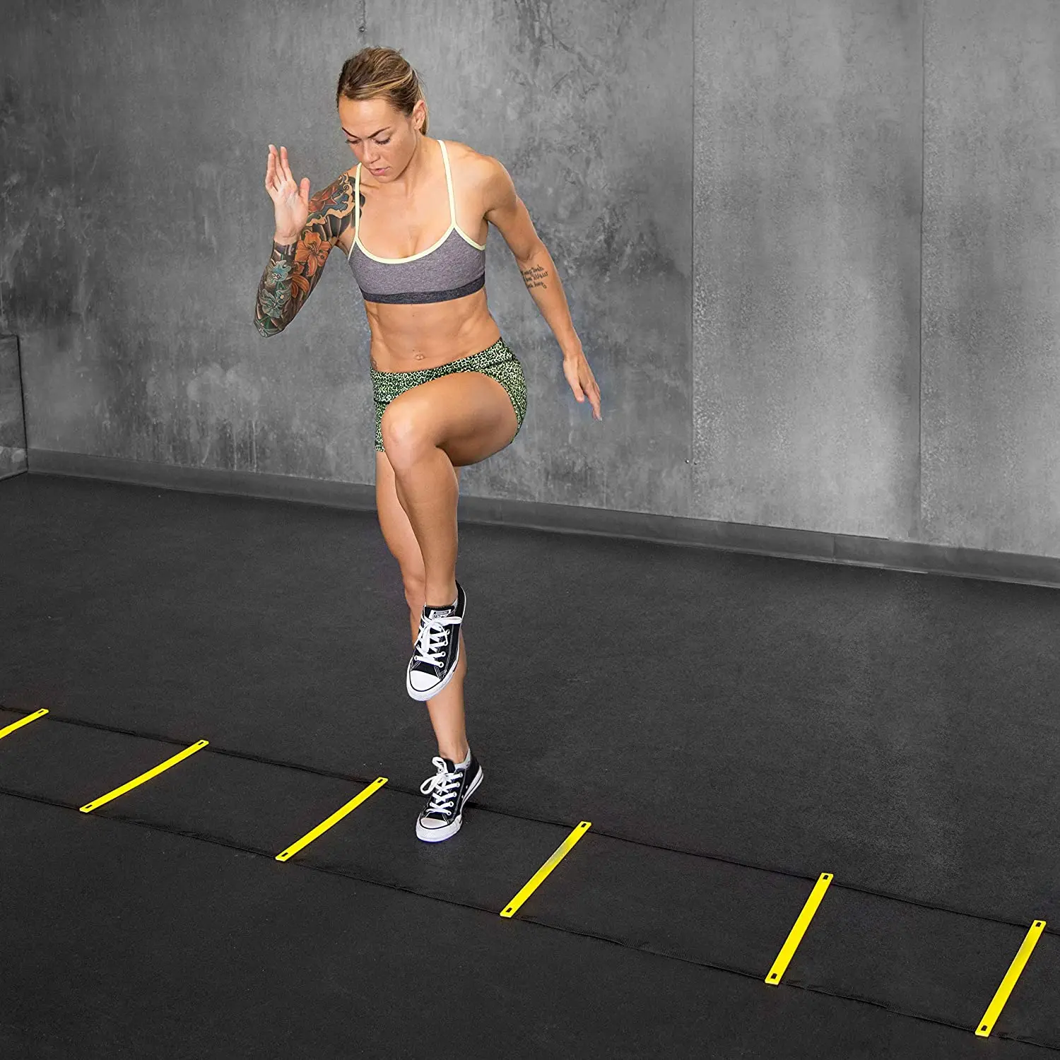 Correas de nailon para entrenamiento de velocidad y deportes, equipo de escalera de energía para entrenamiento de fútbol, agilidad y flexibilidad