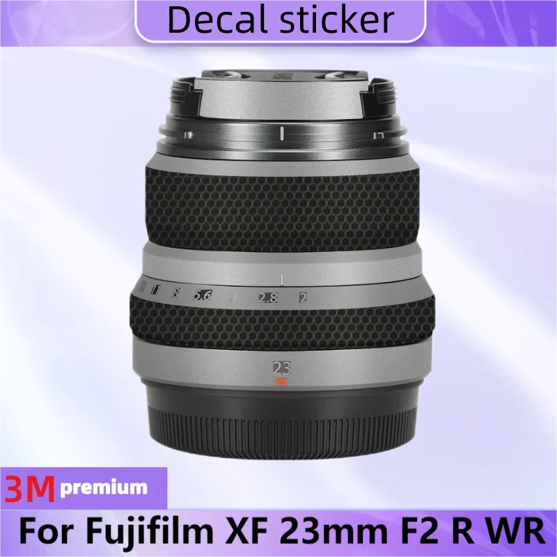 Для Fujifilm XF 23 мм F2 R WR наклейка на кожу виниловая пленка для объектива камеры защитная наклейка для тела защитное пальто XF23
