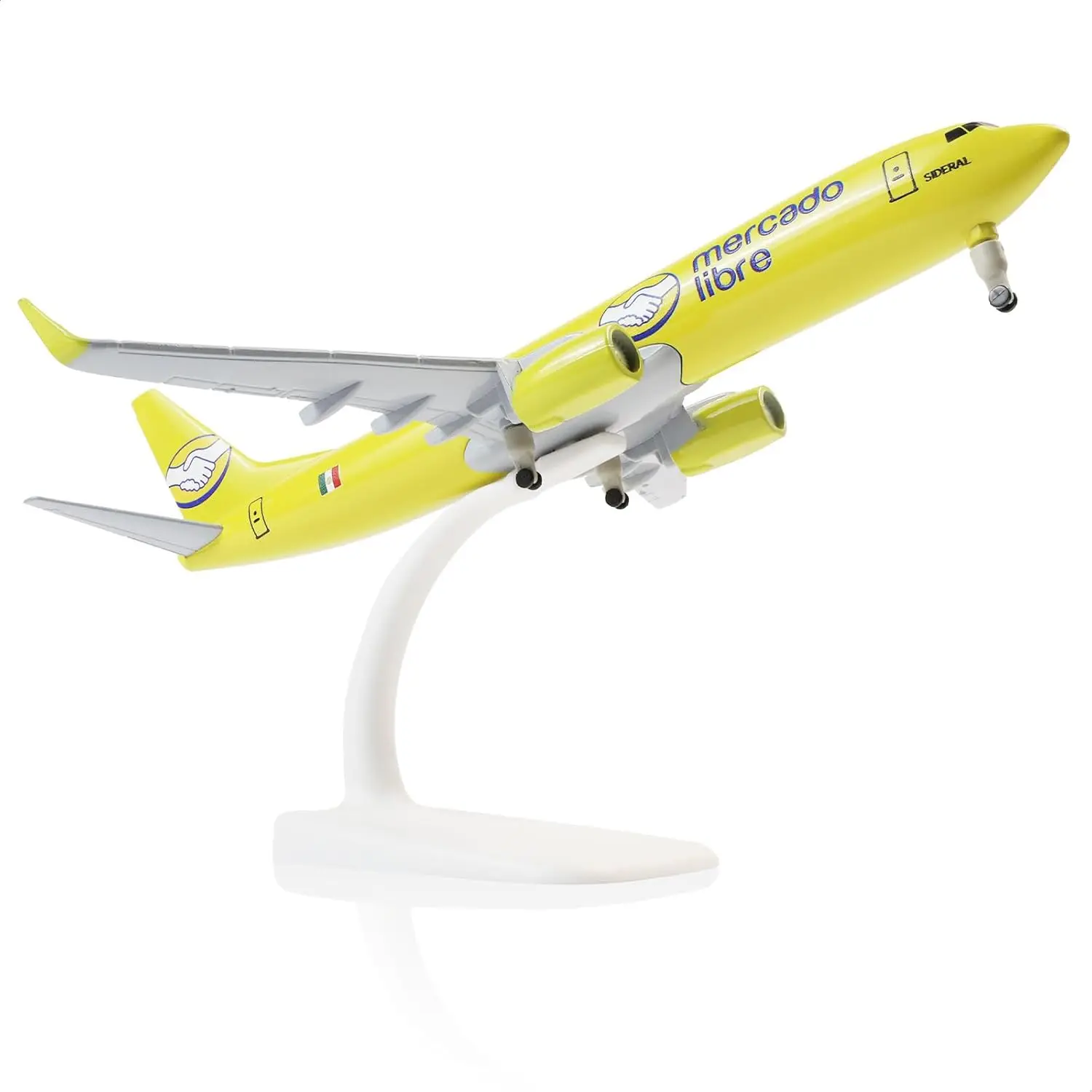 Model Plane B737 20cm Mexico Airways Airplane 1/400 Scale Diecast Metal Static Aircraft With Stand Display  Collectible