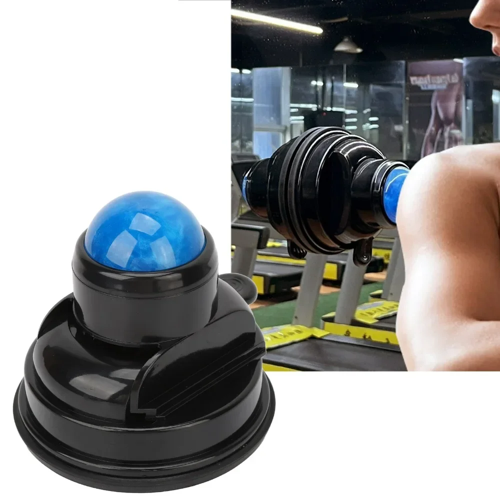 Wall Massage Roller Manual Suction Cup Massage Ball 360 Degrees Rotation Mountable Muscle Massage Ball