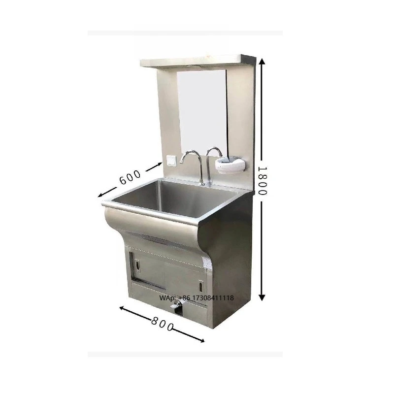Stainless Steel 304 Cleaning Hands Washing Hand Sink Surgical Scrub Sink