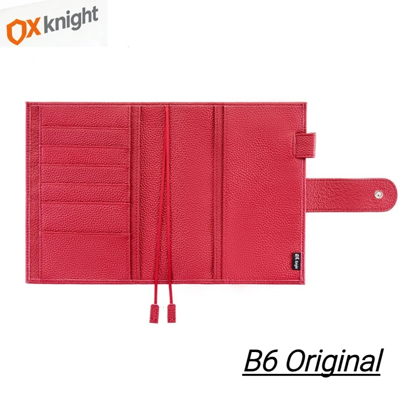 ox-knight-original-2026-new-series-cover-for-b6-stalogy-notebook-genuine-lychee-grain-cowhide-planner-organizer-agenda-journal