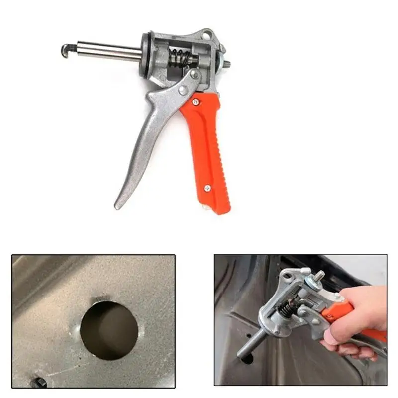 

1PC Non Marking Dent Repair Flat Hole Caliper Sheet Metal Clamping Edge Trimming Pliers Car Dent Repair Tools