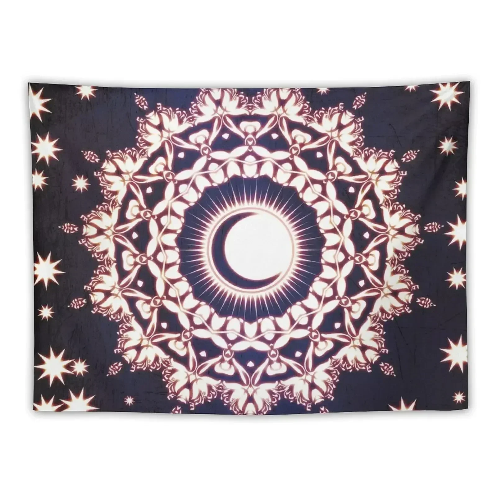 

Sun Moon & Stars Glowing Spiritual Meditation Zen Hippie Mandala Tapestry Bedroom Decoration Decoration Bedroom Tapestry