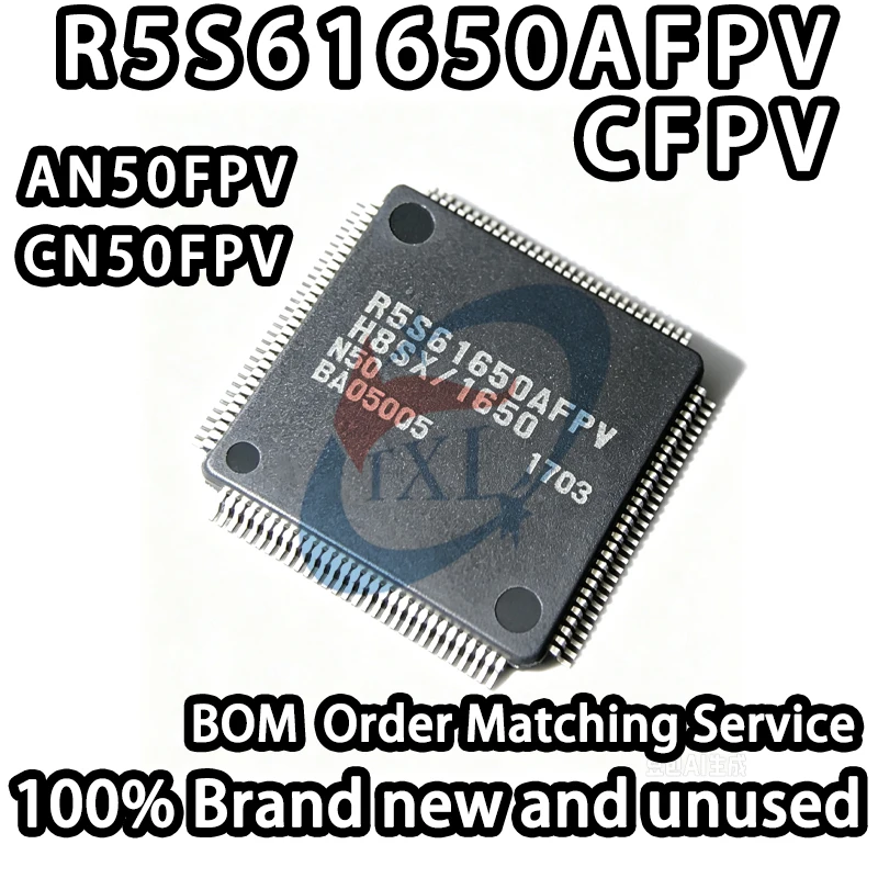100% Brand New RENESAS R5S61650 R5S61650AFPV R5S61650CFPV R5S61650AN50FPV R5S61650CN50FPV Industrial MCU Chip IC