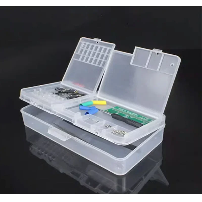 OSS Team W203 Multi Functional LCD Screen IC Parts Screw Accessories Phone Storage Box Chip Component Container