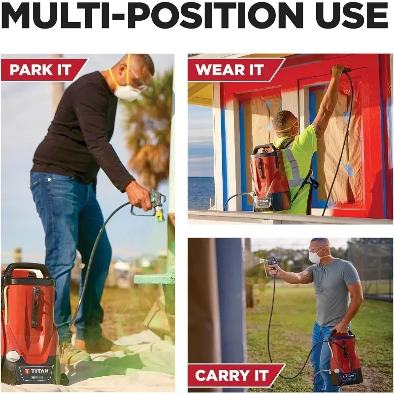 HEA technology decrease overspray by up to 5,ControlMax 1650 18V Cordless High Efficiency Airless Paint Sprayer