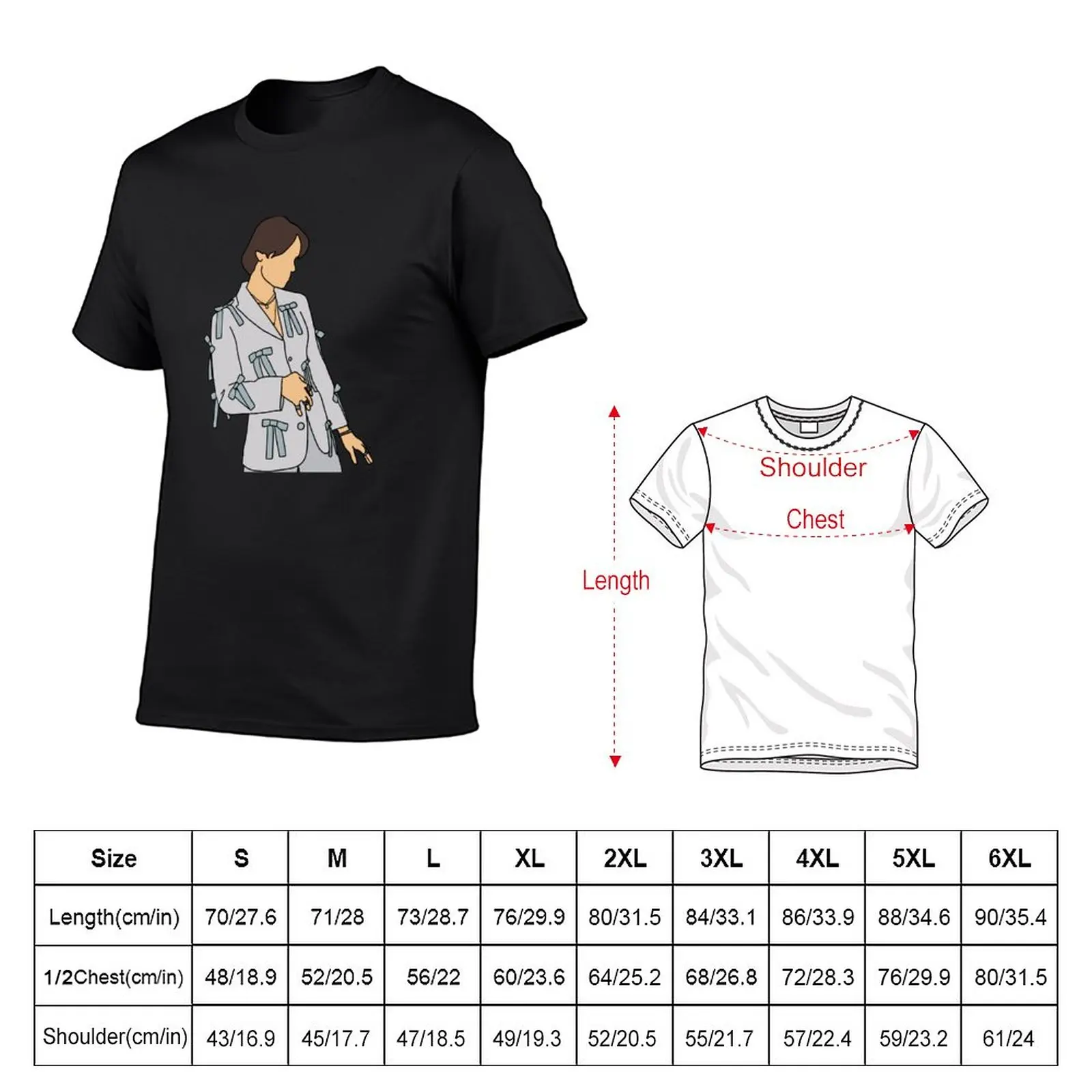 Camiseta de grandes dimensões masculina, Novo em His Mania, Espaço, Sutherland, Camisetas personalizadas