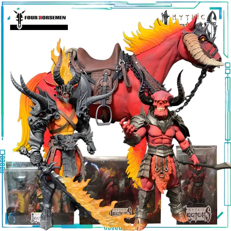 

Four Horsemen Studios Genuine Mythic Legions Series Flame Demon Flame Demon Areser Aesop Belphegor Finished Product Model Gift