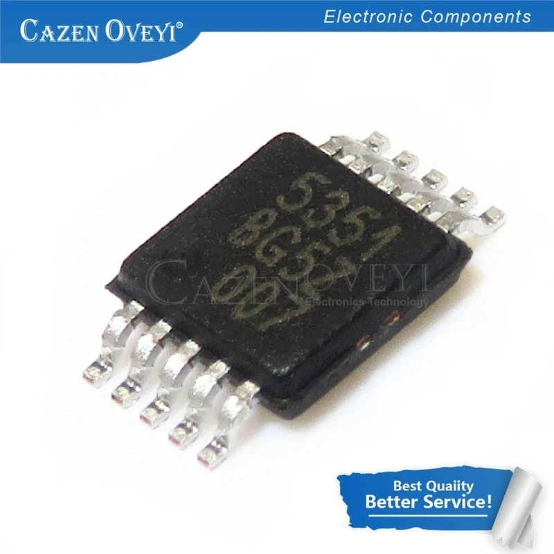 

Chipset 5pcs/lot SI5351 SI5351A-A-GTR 5351 SI5351A-B-GTR MSOP-10 In Stock