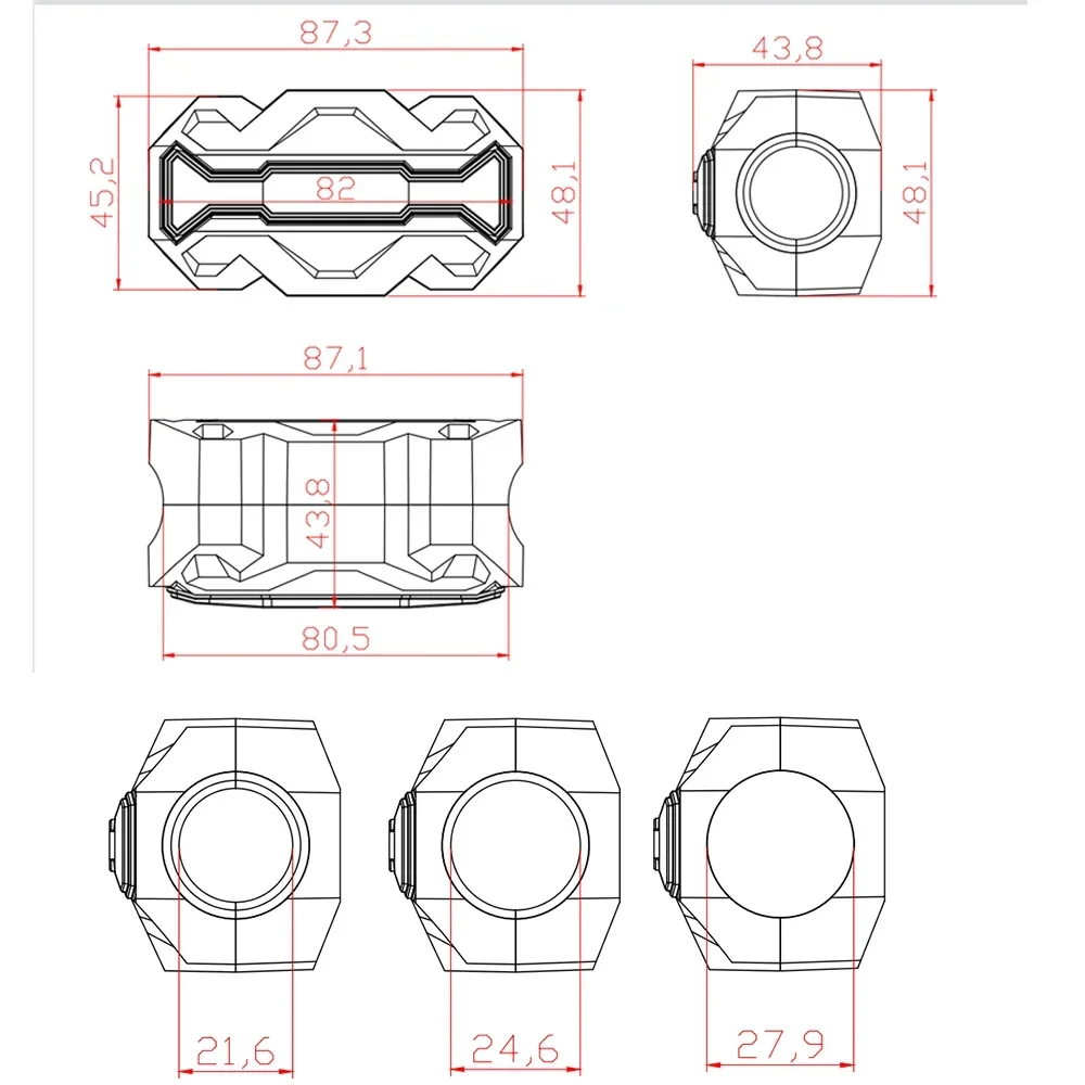 TRK502X For Benelli TRK702X TRK 702 502 X 702X 502X Motorcycle Accessories Engine Guard Bumper Protection Block Crash Bar - Image 2
