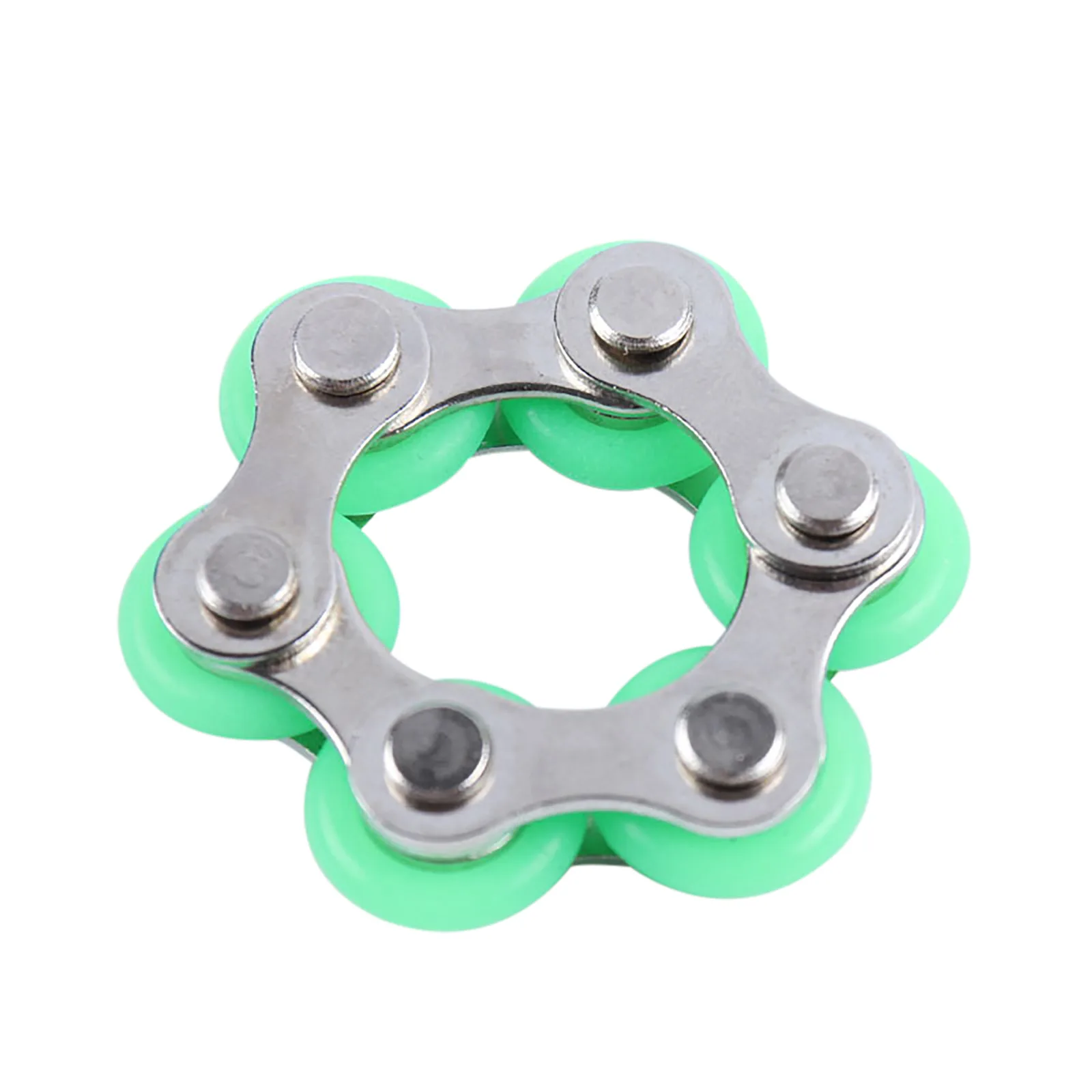 

Toys Set Include Chain Stress Reducer Bike Chain Toy Relieves Stress Reducer ADHD Anxiety, and with Keychain