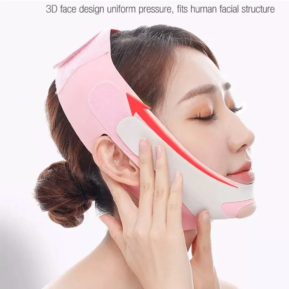 Hautpflege Schlaf Verband V Linie Gesicht Shaper Gesichtsmaske Wange Lift Up Band Gesichtsmassagegerät Anti Falten Strap Face Lift Verband