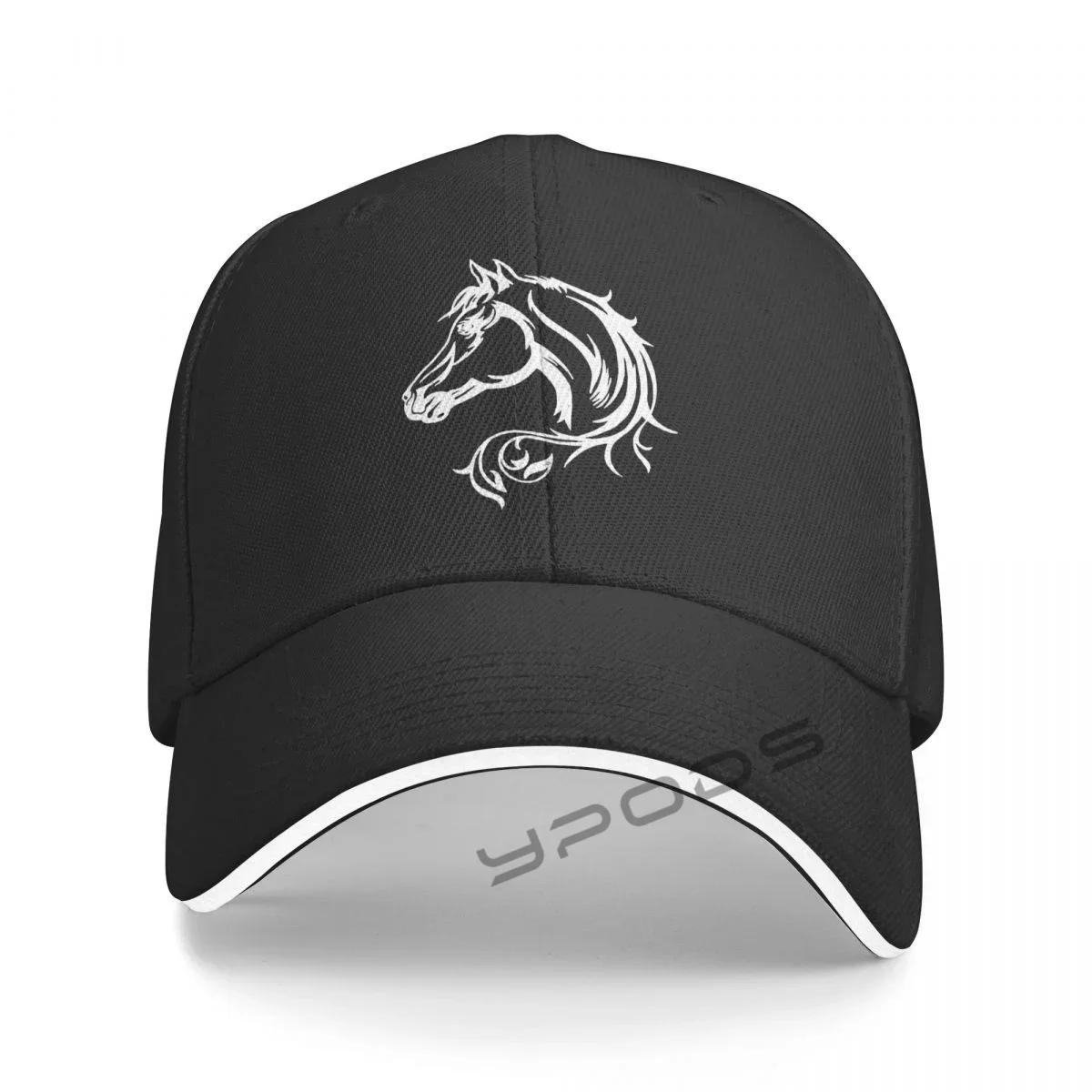 

Personality Horse Head Baseball Hat Unisex Adjustable Baseball Caps Hats Valve for Men and Women