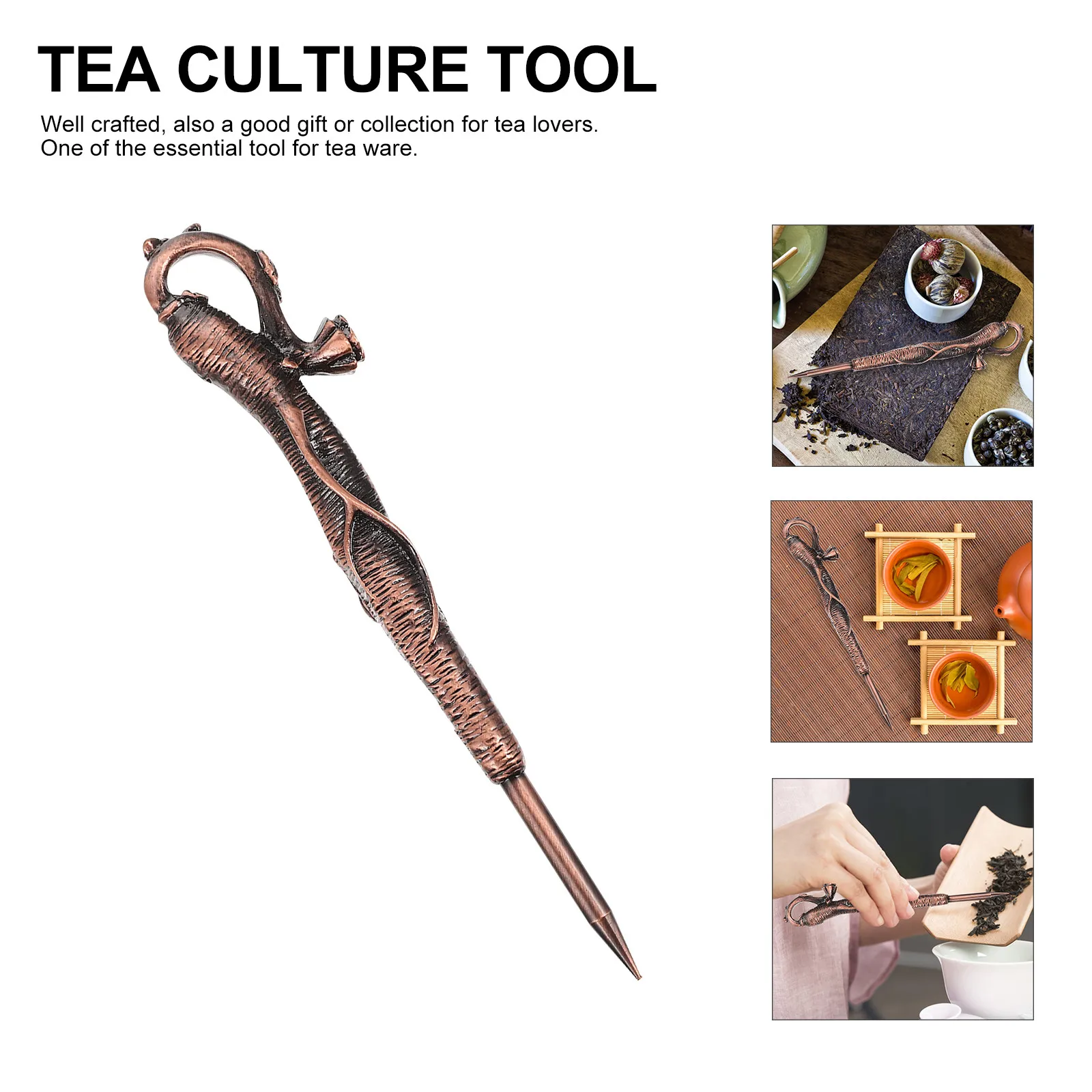 Tea Knives Tea Needle Tea Drink Needle Tea Cake Brick Needle Tool for Drinking Tea