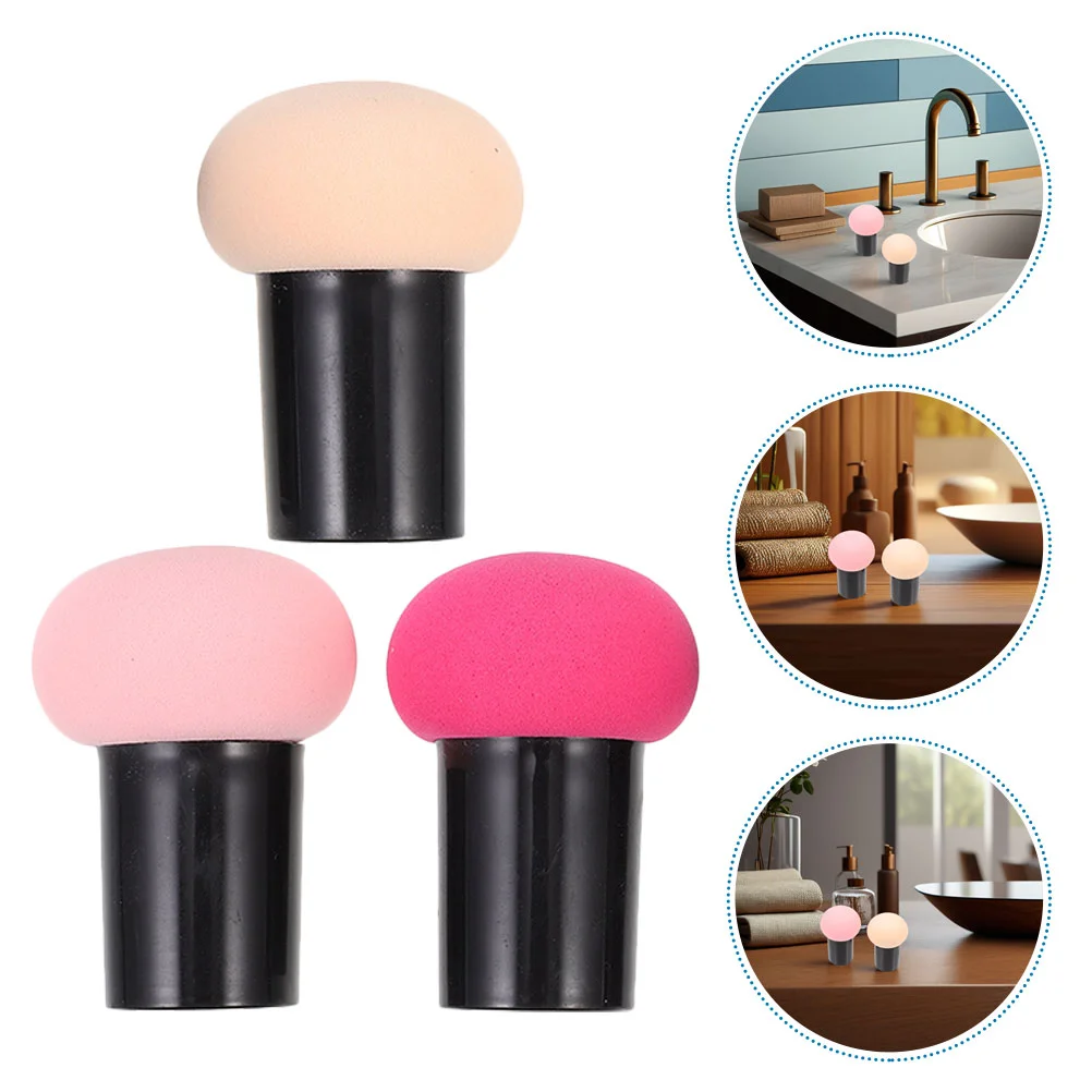 

6 PCS Mushroom Head Air Mattress Makeupbrushes Mushers Sponge Blender Puff Applicator Wet Dry Foundation