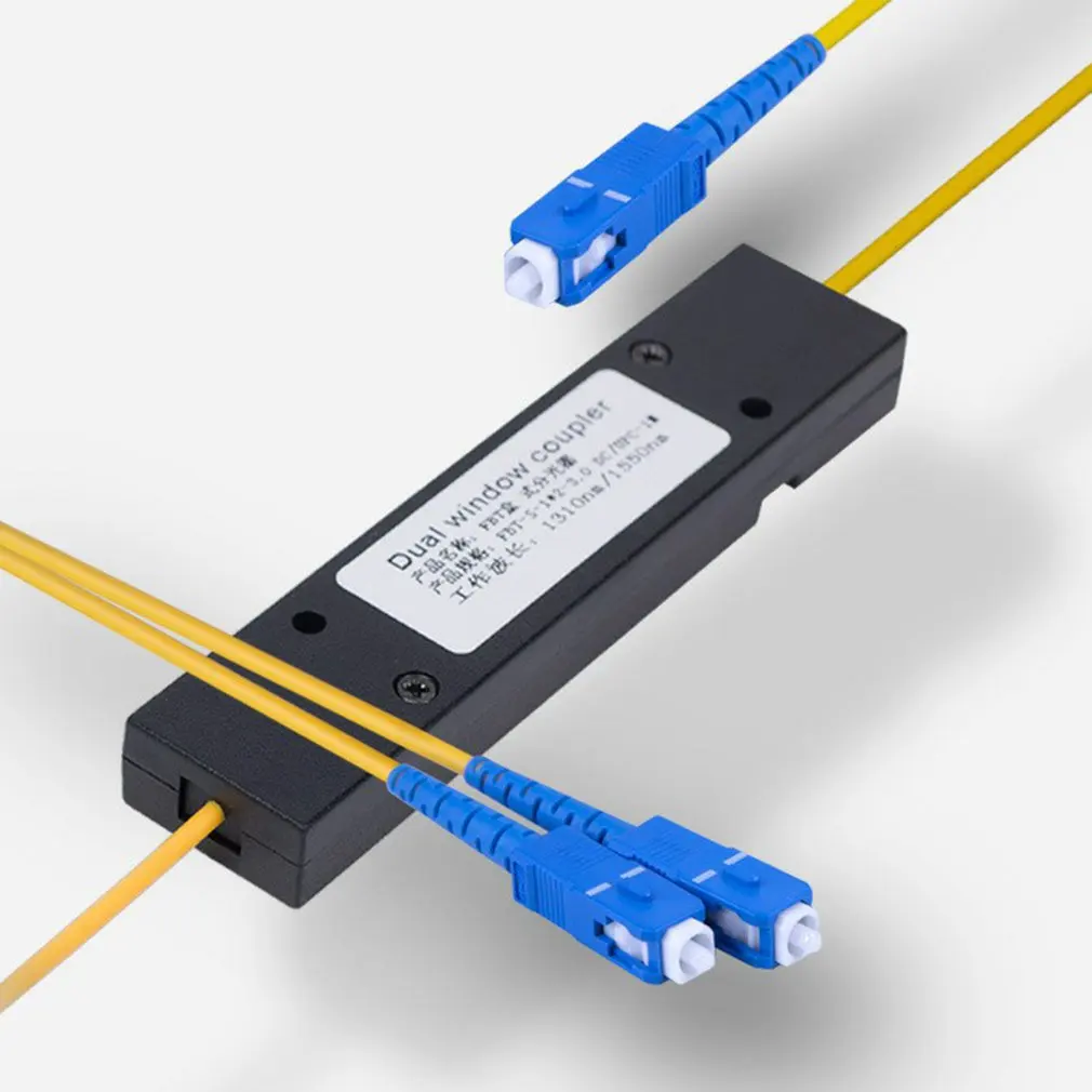 2024 New Splitter SC1 Split 2 Fiber Splitter One Split Two Pigtail Fiber 1x2 PLC Upc Splitter With SC/UPC ConnectorFast shipping