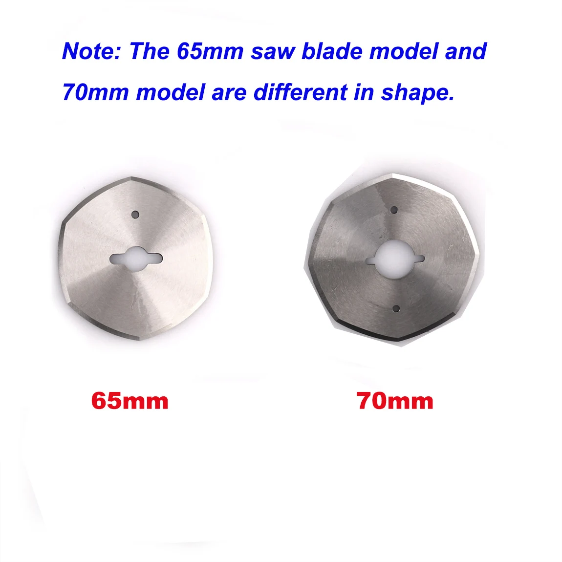 5pcs Alloy Steel Blade 65/70mm Circular Saw Blades Cloth Wheel Discs Cutter Fabric Cutting Machine Blade Tailor Shear Blade