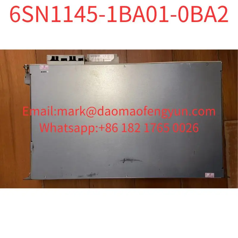 6SN1145-1BA01-0BA2 Used Tested OK In Good Condition SIMODRIVE 611 INFEED/REGENERATIVE FEEDBACK MODULE