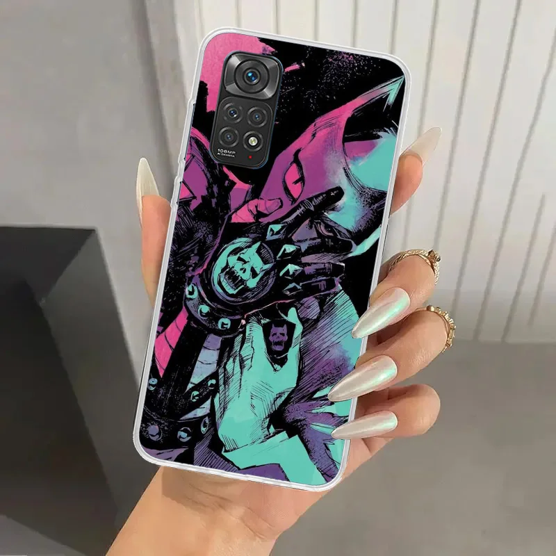 JoJo Adventure Killer Queen Phone Case for Xiaomi Redmi Note 13 12S 12 11S 11 11T 11E 10S 9 Pro Plus 8 8T 9T 7 Soft Funda Print