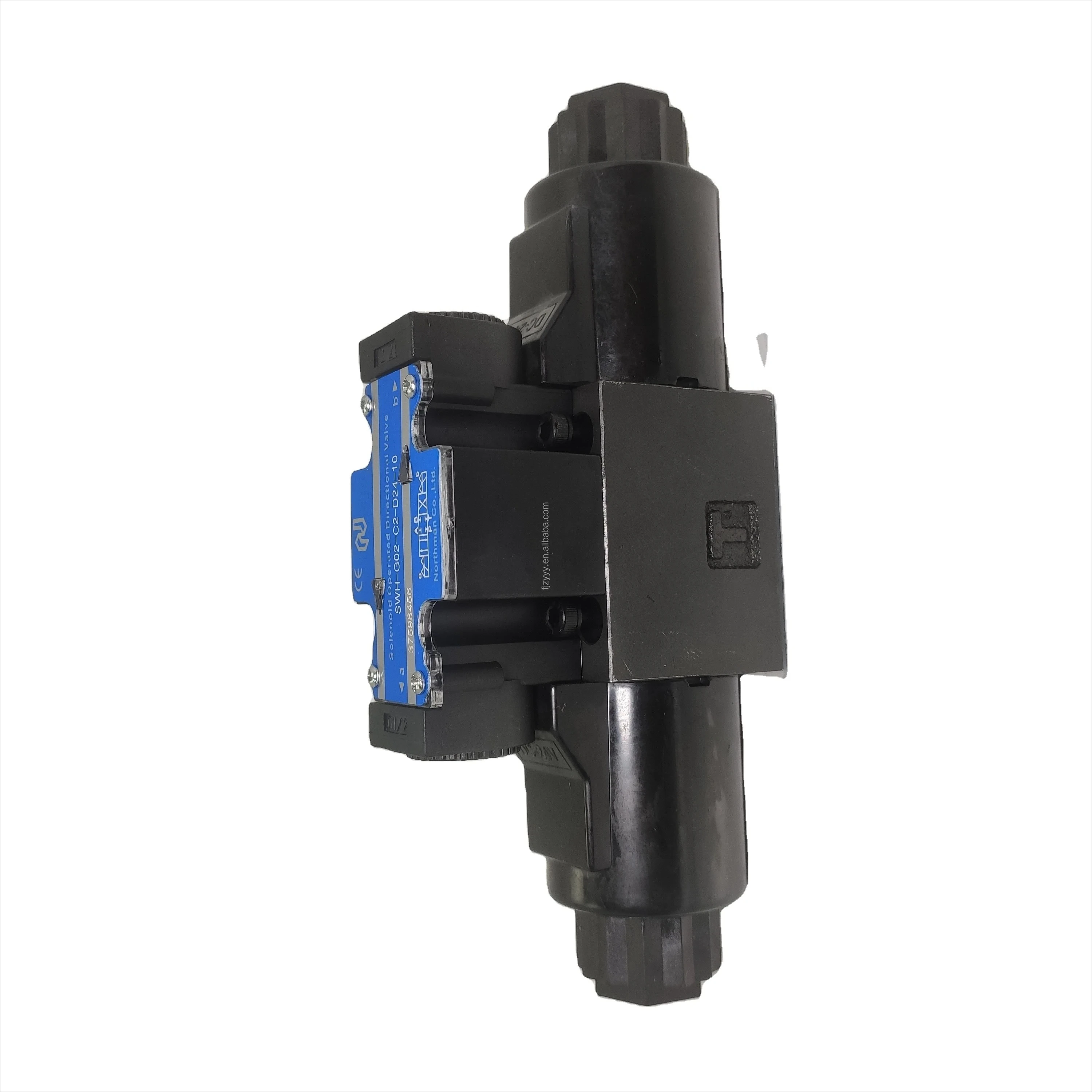 Válvula de control hidráulico de Taiwán 24VDC SWH-G02-D2-D24-20 SWH-G02-C8S-D24-20 SWH-G03-C2-A120-10-LS, válvula solenoide para maquinaria