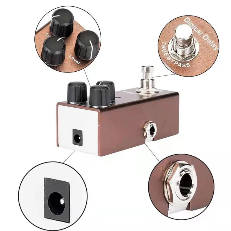 Suitable for Electric Guitar Effects Metal Distortion Overload Reverb Sound Instrument Guitar New Single Piece Accessories