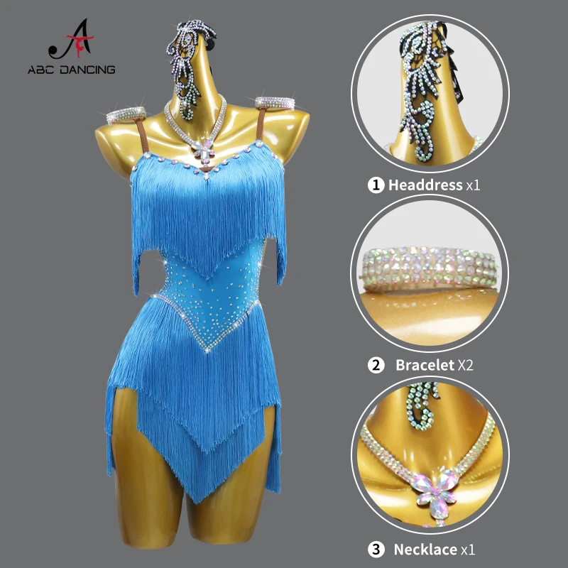 فستان رقص قاعة الرقص النسائية بدلة رياضية لاتينية أطقم أزياء نسائية ملابس الرقص الأمريكية ملابس الفتيات هامشية 2025 حفلات مثيرة للحفلات الراقصة #2