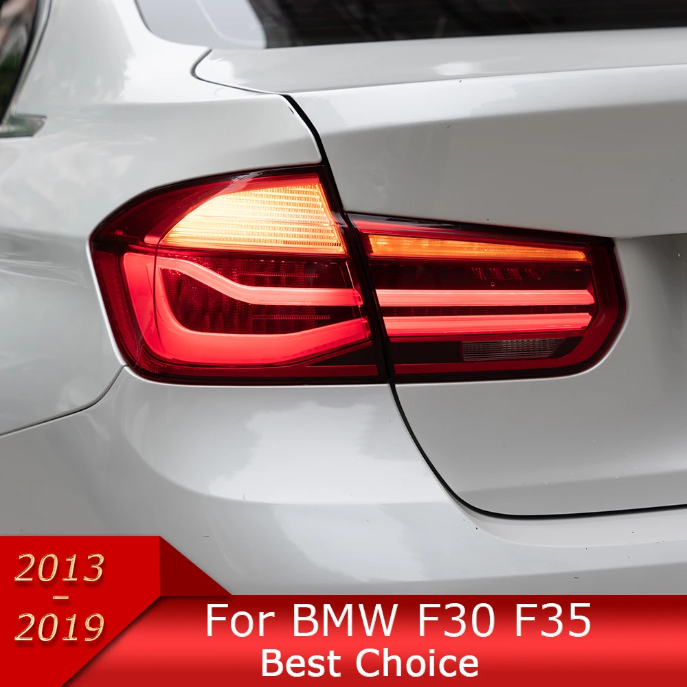 

Автомобильные фары для BMW F30 F35 2013-2019 3-серии, светодиодные автоматические задние фонари в сборе, обновление AKD, оригинальный дизайн, динамический инструмент, аксессуары