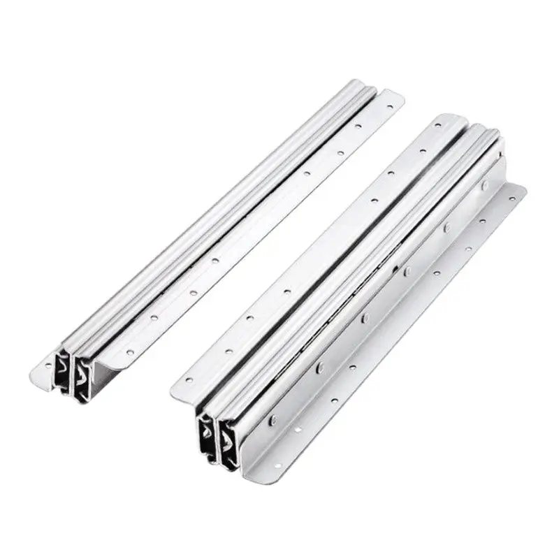Scala sottopiede allungato scarpiera tirare cassetto telescopico a tre sezioni guida di scorrimento pesante addensata
