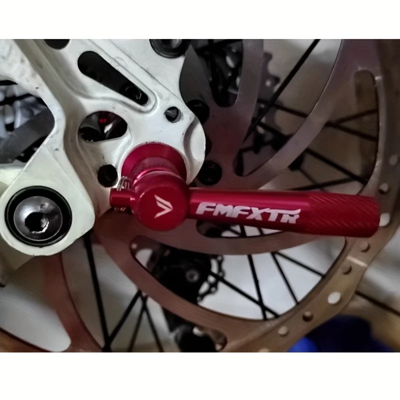 Nova alavanca de espeto de bicicleta liberação rápida qr roda bloqueio segurança anti roubo espetos para mtb mountain road ciclismo hub peças