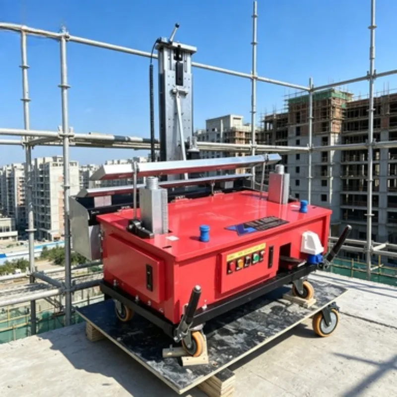 New Design Electric Wall Rendering Machine Low Price Render Automatic Wall Plastering Machine for Good Quality