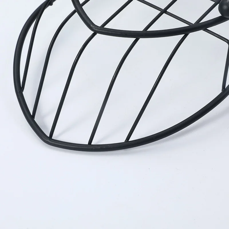 American Iron Wire Mesh Fry Basket for Snacks Dim Sum Chicken Serving Decorative Kitchen Tool Rustic Industrial Design Lightweig