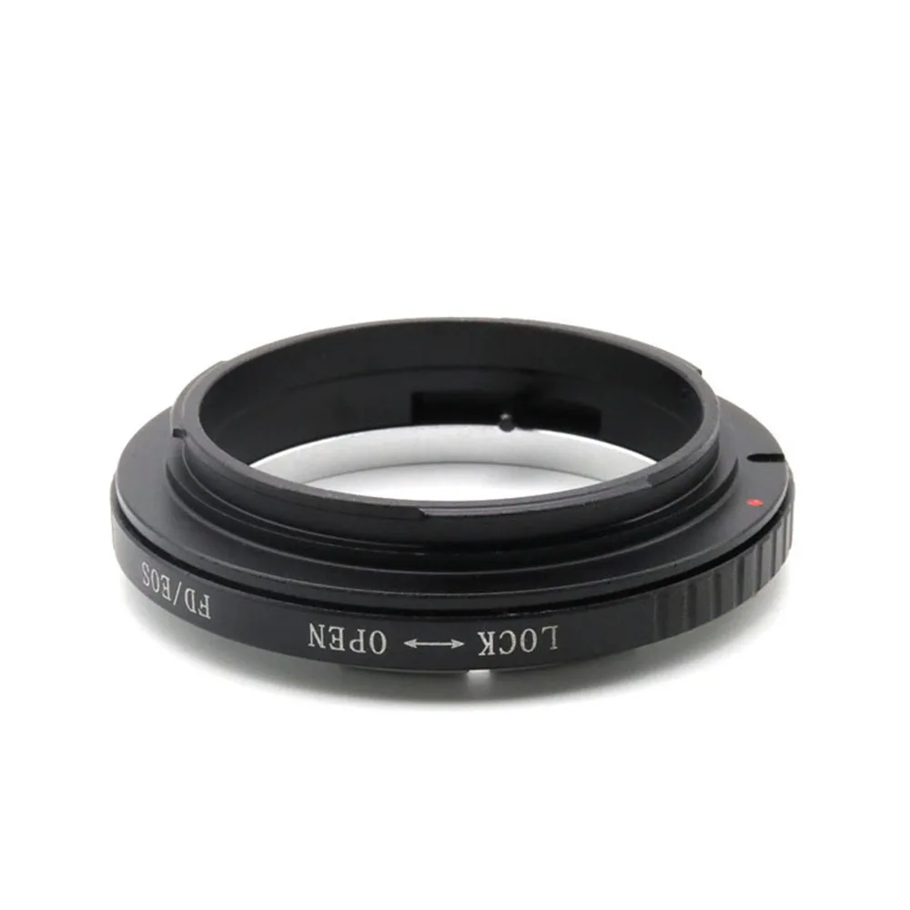 FD-EF for Canon FD / FL Lens and EOS EF / EF-S Camera Mount Adapter Ring with Aperture Lever for Macro Photography