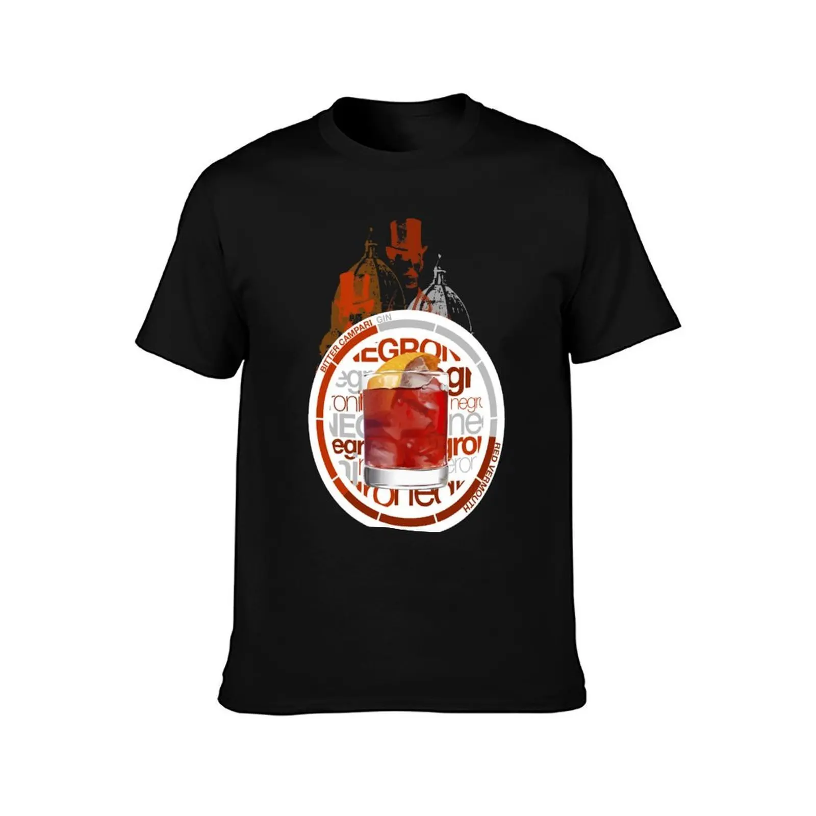 Negroni recipe T-Shirt Casual Loose Fit Summer Tee Shirt T-Shirt