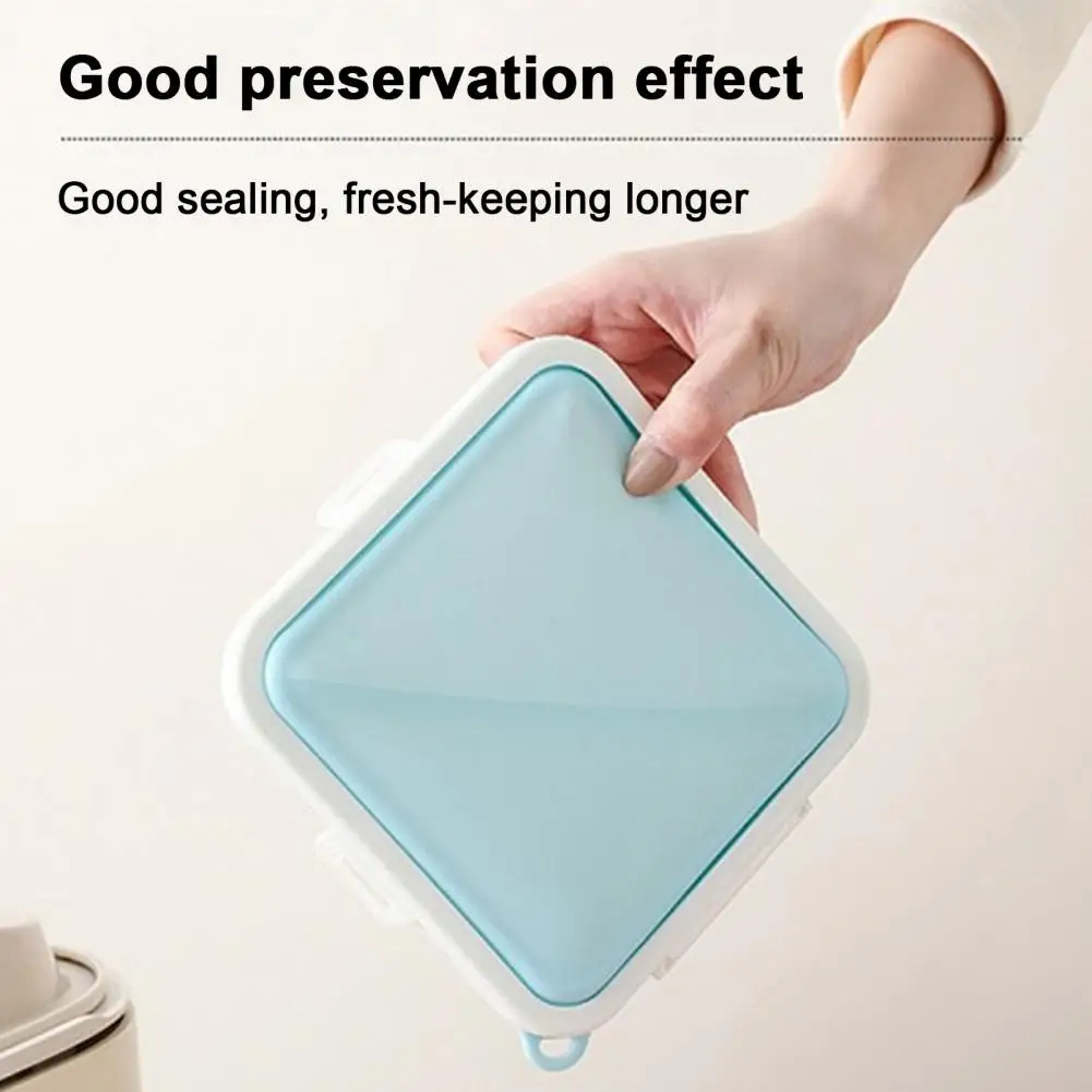 Freshness Preserving Lunch Box Sandwich Storage Container -free Sandwich Container Bento Lunch Box Reusable Hinged for Office