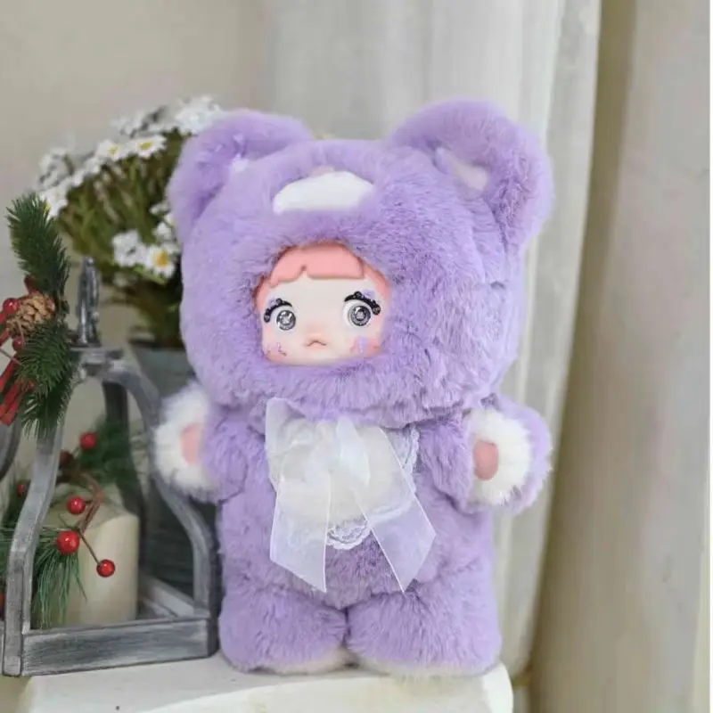 2025 nova venda quente nommi boa noite urso série caixa cega genuíno 400% boneca kawaii decoração moda coletar brinquedo presentes de aniversário