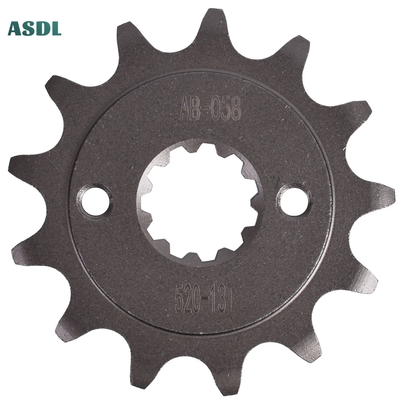 520 Chain 46T 13T for Honda XR250 XR 250 Tornado Motorcycle Front Rear Sprocket Carburized Steel Gear Wheel