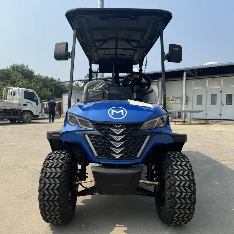 يُباع مباشرة من قبل الشركات المصنعة الصينية، وعربات جولف ببطارية ليثيوم أيون 4 × 4 معتمدة من DOT (4 مقاعد و6 مقاعد). #2