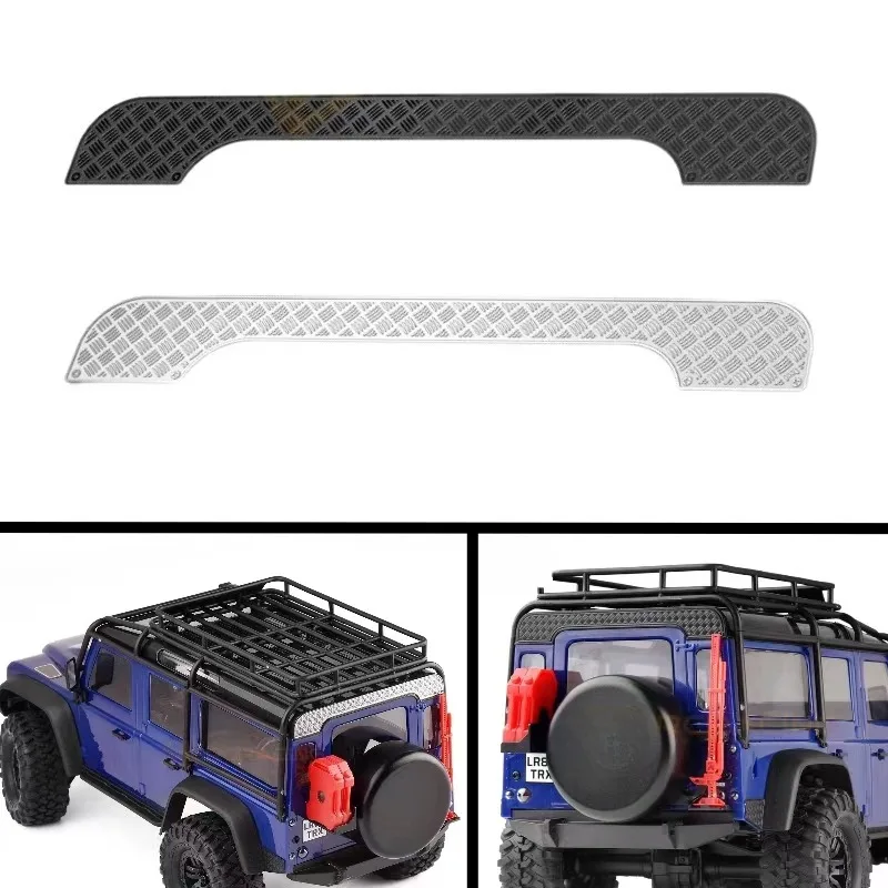 

Anti-slip Decorative Piece Metal Protection on Top of Tailgate for 1/18 RC Crawler Car Traxxas TRX4M Defender D90 D110 Car Parts