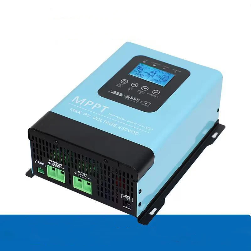 

Auto 12V-96V MPPT Solar Charge Controller - 60A/120A 230VDC LCD-Equipped, Compatible with Lifepo4 Lithium GEL Lead Acid Home Sol